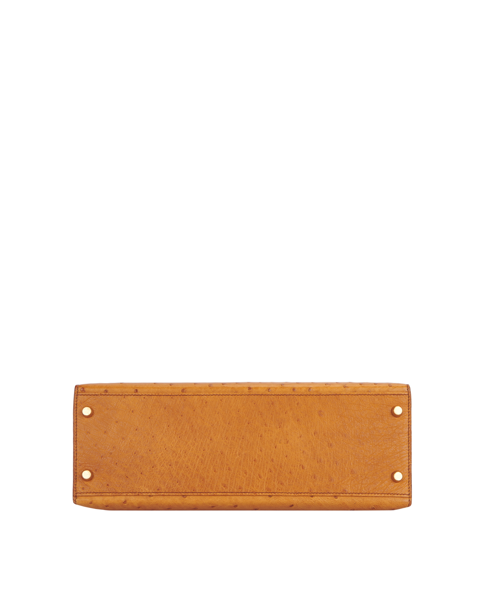 Kelly 32 in Ostrich Cognac, &pound;15,000, Handbags, Tan, Ostrich, Top view